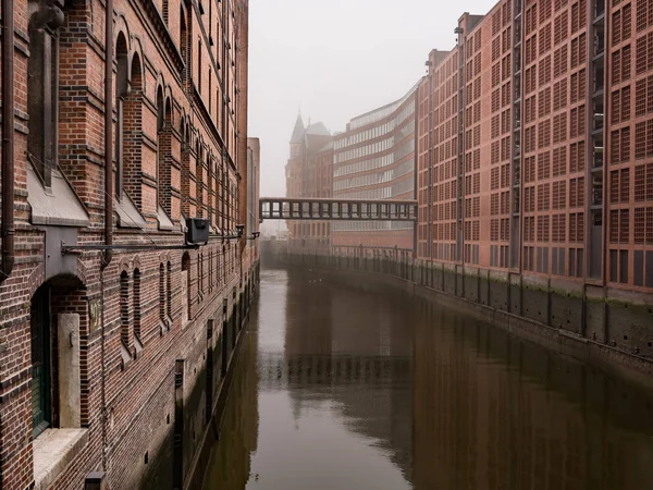 Speicherstadt Hamburg Otoño —  Fotos de Stock