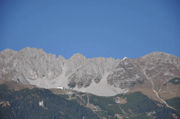 Innsbruck Montanhas Nordkette Montanhas Seegrube — Fotografia de Stock