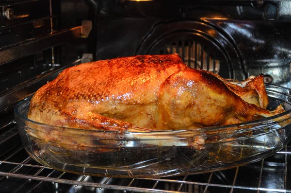 Roast Goose Oven — Stock Photo, Image