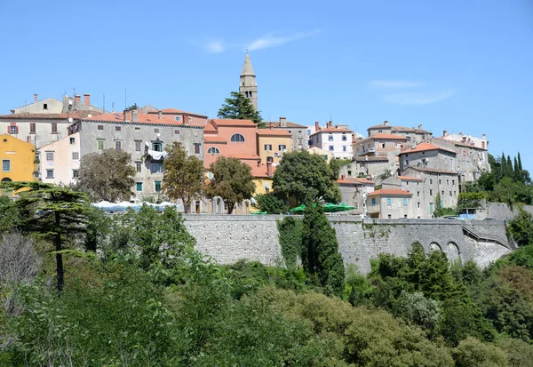 Labin Chorwacja Istria Miasto Dom Domy Budynki Kolorowe Malownicze Malownicze — Zdjęcie stockowe