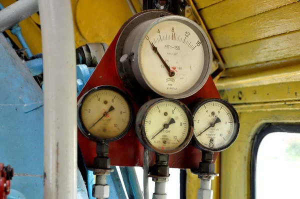 Двигатель Музее Железнодорожной Техники Бресте Беларусь — стоковое фото