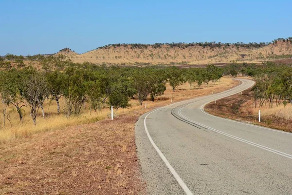 Dálnice Victoria Severním Území Austrálie — Stock fotografie