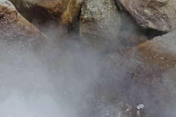 São Miguel Açores Actividade Vulcânica — Fotografia de Stock