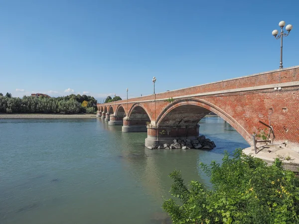 Bridge River San Mauro Italy — Stock Photo, Image