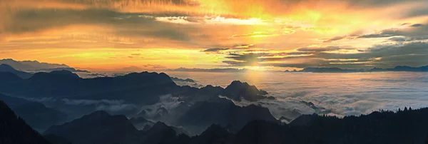 Blick Auf Einen Schönen Abend — Stockfoto