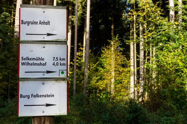 Harz Egy Mittelgebirge Amely Legmagasabb Emelkedés Észak Németországban — Stock Fotó