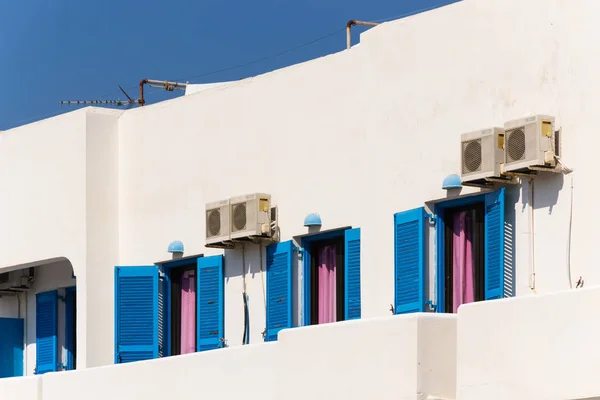 Міська Архітектура Острові Парікія Парос Греція — стокове фото