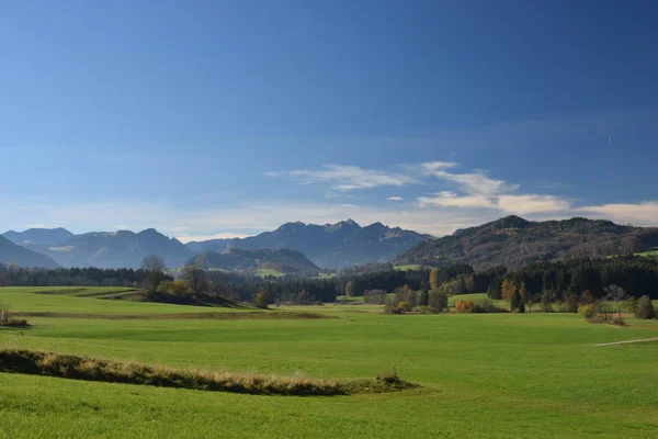 Vista Pittoresca Bellissimo Paesaggio Autunnale — Foto Stock