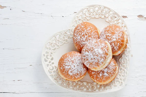 Tasty Donuts Plate — Stock Photo, Image