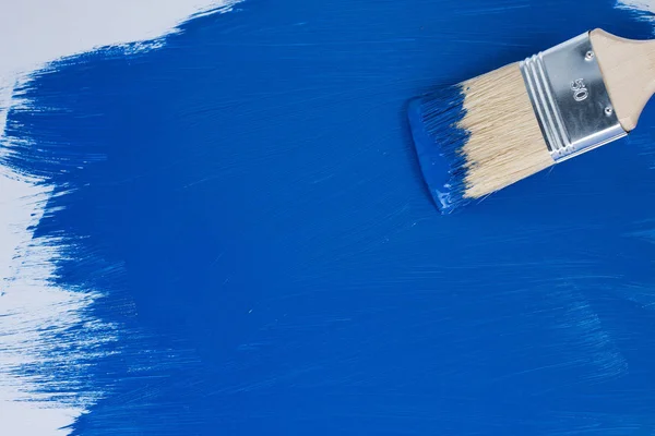 Subrayan Superficie Madera Con Color Azul —  Fotos de Stock