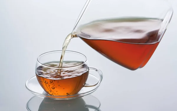 Традиционный Чайник Чаепития — стоковое фото