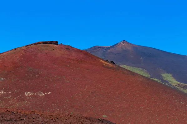 Aetna Lavafeld Dos Montañas —  Fotos de Stock