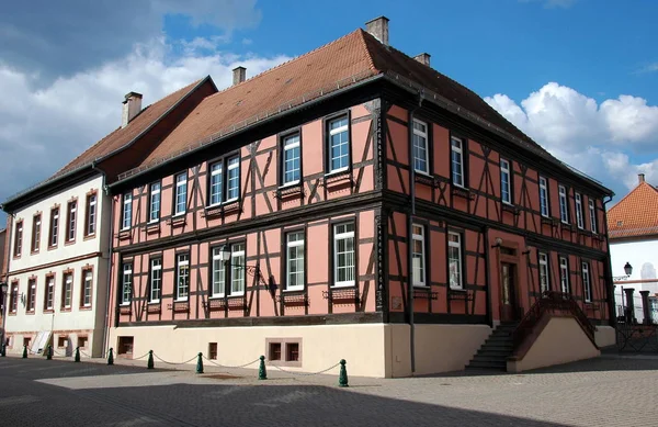Maison Des Bailli Lauterbourg Alsace — Stok fotoğraf