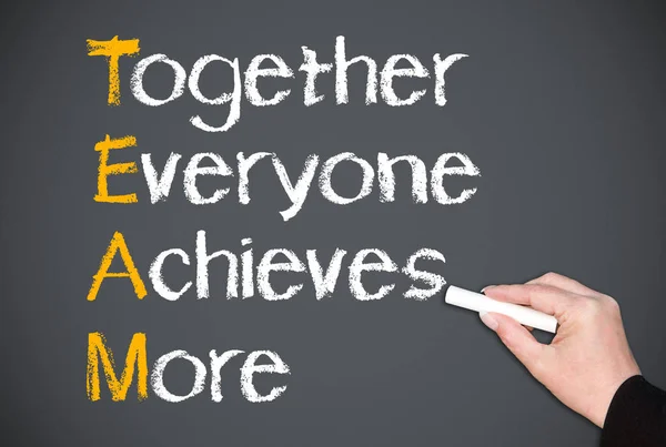 Together Everyone Achieves More — Stock Photo, Image
