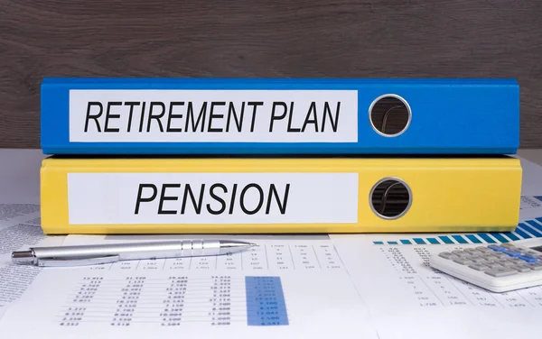 Emeklilik Planı Emeklilik — Stok fotoğraf