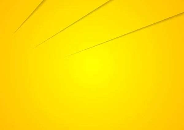 Levendige Gele Corporate Kunst Achtergrond — Stockfoto