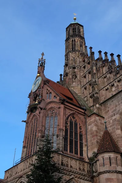 Historische Altstadt Von Nürnberg Oberfranken Bayern Deutschland — Stockfoto