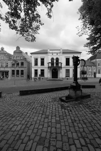 Cityscape Market Town North District Aurich Lower Saxony Germany — Stock Photo, Image