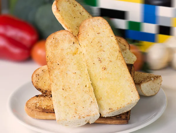 Pão Gostoso Com Decoração — Fotografia de Stock