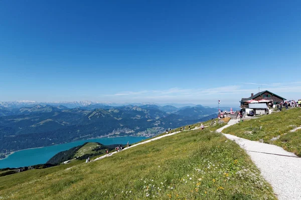 Вид Вершины Salzzmergut — стоковое фото