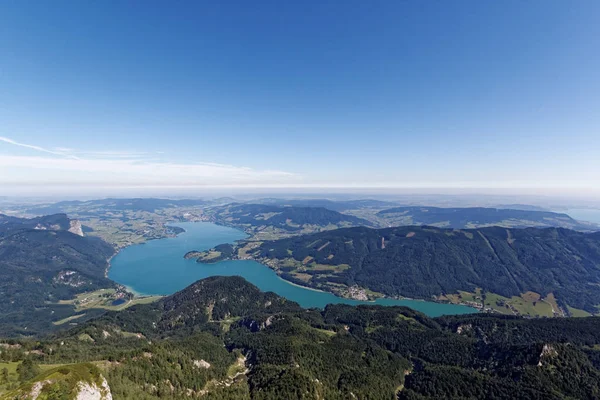 Vista Desde Schafberg Salzkammergut — Foto de Stock