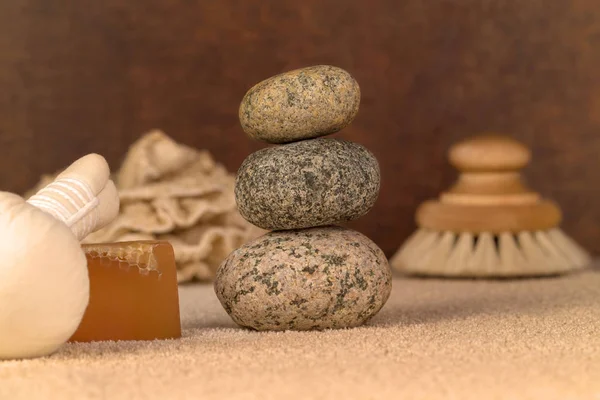 Closeup Spa Interior Details — Stock Photo, Image