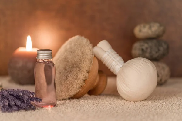 Closeup Spa Interior Details — Stock Photo, Image