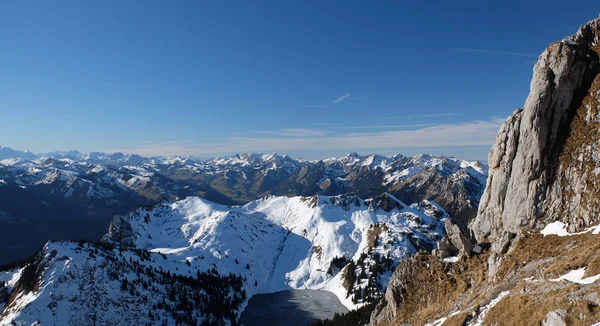 View Stockhorn Valley — Stock Photo, Image