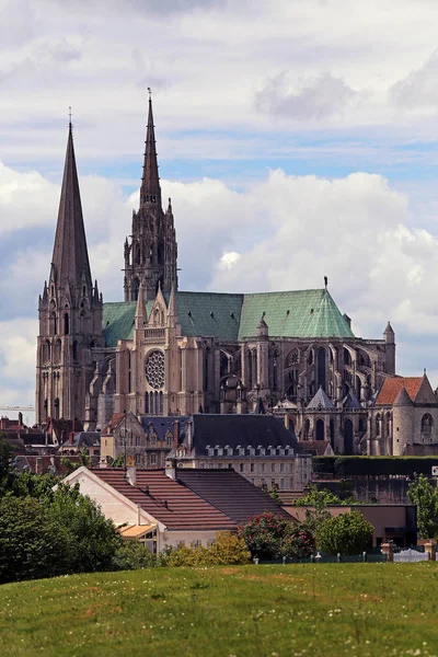 Katedra Notre Dame Chartres — Zdjęcie stockowe