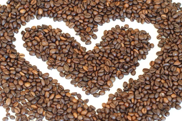 Сердце Кофе — стоковое фото