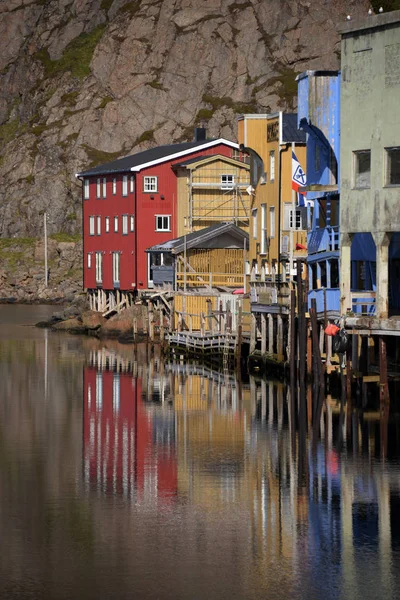 Lofoten Fundo Paisagem Natureza — Fotografia de Stock