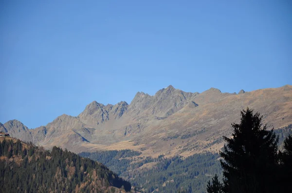 Zettersfeld Schleinitz Lyže Zima Nedostatek Sněhu Lyže Východní Tyrolsko Lienz — Stock fotografie