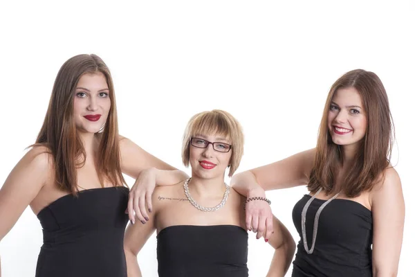 Girlfriends Strapless Tops — Stock Photo, Image