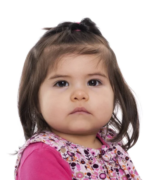Toddler Almond Eyes Portrait — Stock Photo, Image