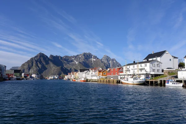 Lofoten Sfondo Paesaggio Naturale — Foto Stock