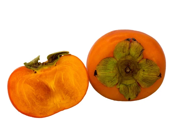 Kaki Meyveleri Tamamen Yarı Yarıya Bedava — Stok fotoğraf