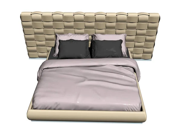 Comfortabel Bed Comfortabel — Stockfoto