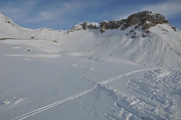 Vista Del Grossglockner Guidando Glocknerstrae — Foto Stock