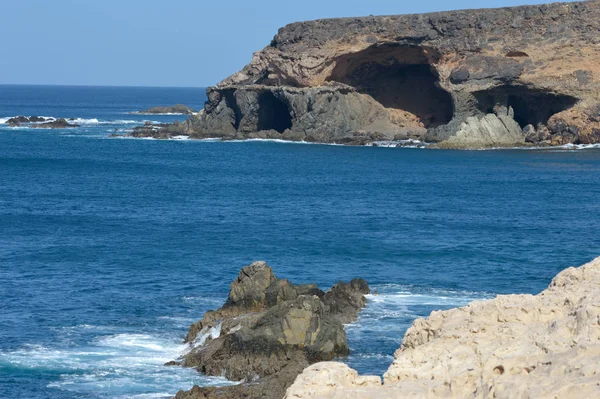 Fuerteventura Kustlinje Västkust Nära Ajuy — Stockfoto