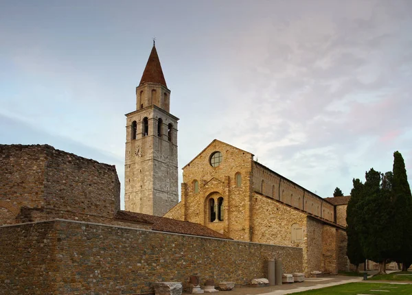 Aquileia Basílica Santa Maria Assunta — Fotografia de Stock