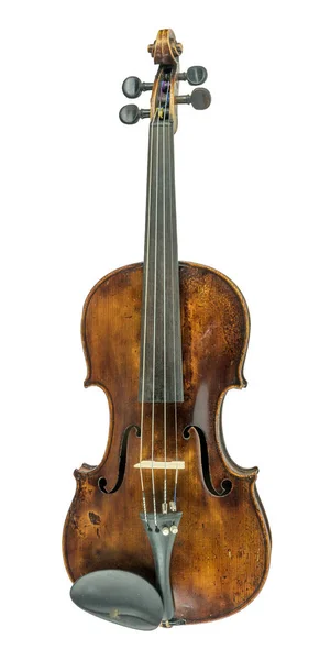 Violin Isolerad Vit Bakgrund — Stockfoto