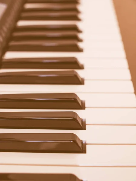 Instrumento Musical Música Piano — Foto de Stock
