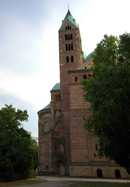 Imperial Catedral Speyer Arquitetura — Fotografia de Stock