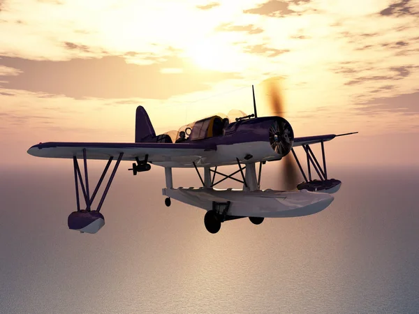 Dünya Savaşı Keşif Uçağı — Stok fotoğraf