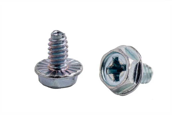 Two Case Computer Screw — Stock Photo, Image