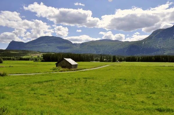 Vista Sul Paesaggio Sud Norway — Foto Stock