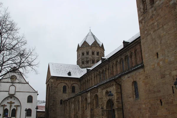 Vue Panoramique Sur Architecture Majestueuse Cathédrale — Photo