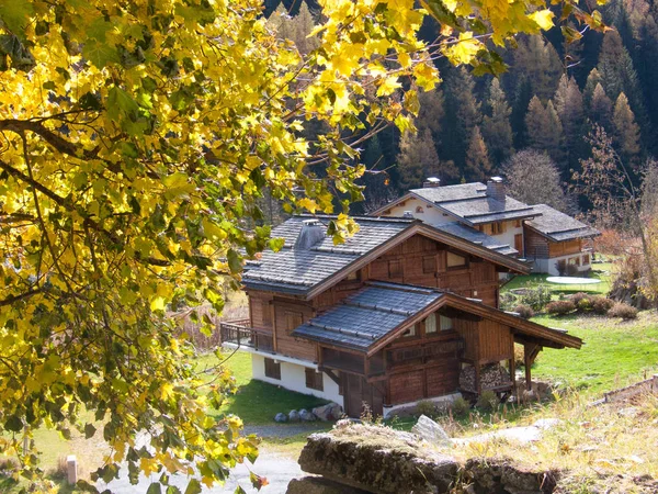 Trelechamps Chamonix Haute Savoie Frankrike — Stockfoto