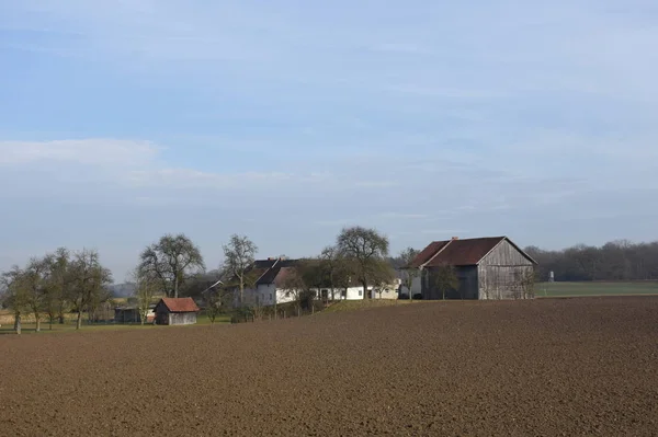 Schwaming Garsten Dorf Weiler Bauernhof Bauernhaus Scheune Nebengebäude — Stockfoto