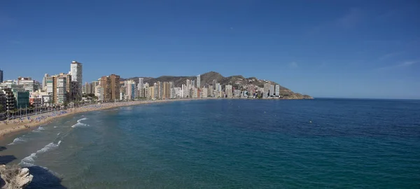 Benidorm Spanya Şehri — Stok fotoğraf